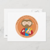 St. Luke der Evangelist Postkarte (Vorne/Hinten)