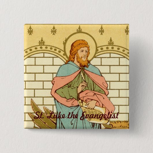 St. Luke der Evangelist (RLS 08) Button (Vorderseite)
