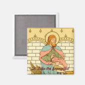 St. Luke der Evangelist (RLS 08) Magnet (Vorderseite/Rückseite)