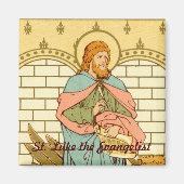 St. Luke der Evangelist (RLS 08) Magnet (Vorne)