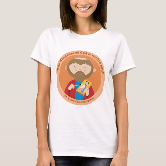 St. Luke der Evangelist T-Shirt (Vorderseite)