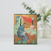 St. Luke der Evangelist von Andrei Rublev Postkarte (Stehend Vorderseite)