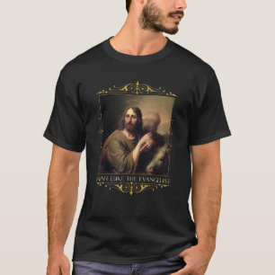 St. Luke der evangelistische Gebet Schutzpatron Kü T-Shirt