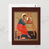 St. Luke, die Evangelistische Gebetskarte Postkarte (Vorne/Hinten)