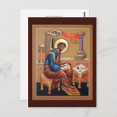 St. Luke, die Evangelistische Gebetskarte Postkarte (Vorne/Hinten)