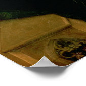 St. Luke Drawing a Portrait of the Virgin Poster (Ecke)