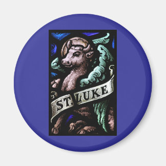 St. Luke, Evangelist, verkleidete Glaskunst Magnet