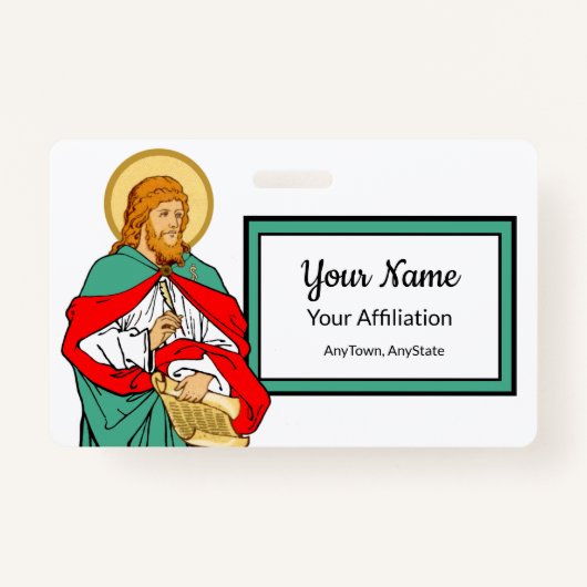 St. Luke, geliebter Arzt (RLS 08; MedVers.) Ausweis (Vorderseite)