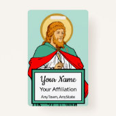 St. Luke, geliebter Arzt (RLS 08; MedVers.) Ausweis (Rückseite)