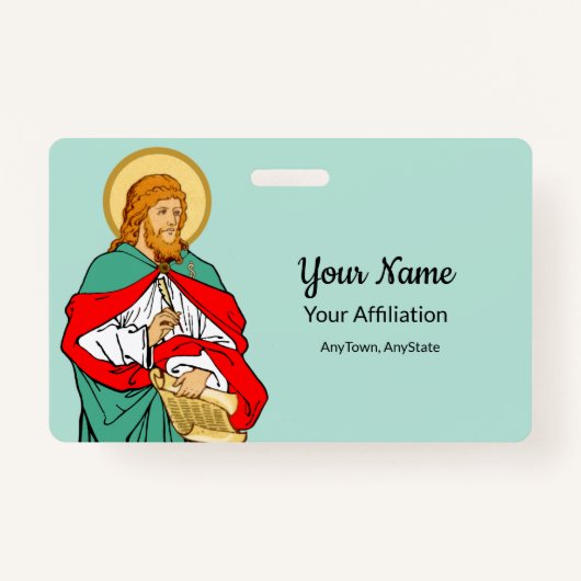 St. Luke, geliebter Arzt (RLS 08; MedVers.) Ausweis (Vorderseite)