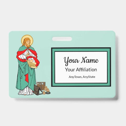 St. Luke, geliebter Arzt (RLS 08; MedVers.) Ausweis (Front)