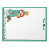 St. Luke, geliebter Arzt (RLS 08; MedVers.) Notizblock (Vorderseite)