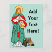 St. Luke, geliebter Arzt (RLS 08; MedVers.) Postkarte (Vorderseite)