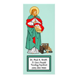 St. Luke, geliebter Arzt (RLS 08; MedVers.) Werbekarte