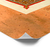 St Luke Illuminated Mittelalterliche Religiöse Kun Poster (Ecke)