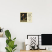 St. Luke Katholische Schutzheilige der Ärzte Poster (Heimbüro)