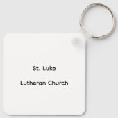 St. Luke Kirchenherbst Schlüsselanhänger (Rückseite)