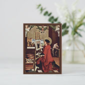 St. Luke Malerei Postkarte (Stehend Vorderseite)