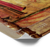 St. Luke Operating on a Man's Head, c.1400-30 Poster (Ecke)