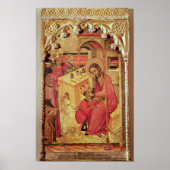 St. Luke Operating on a Man's Head, c.1400-30 Poster (Vorne)