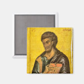 St. Luke Orthodox Christliches Symbol Magnet (Vorderseite/Rückseite)