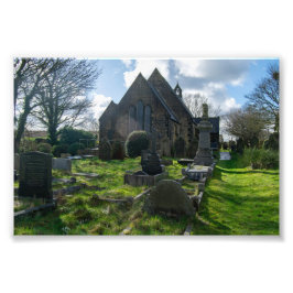St Luke’s Church and Graveyard, Norland Fotodruck