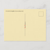 St. Luke the Evangelist (RLS 08) Postkarte (Rückseite)