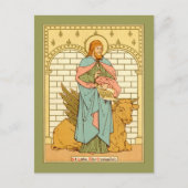 St. Luke the Evangelist (RLS 08) Postkarte (Vorderseite)