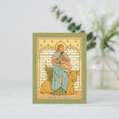 St. Luke the Evangelist (RLS 08) Postkarte (Stehend Vorderseite)
