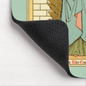 St. Luke the Evangelist (RLS 08) (Stil 1) Mousepad (Ecke)