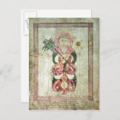 St. Luke und sein geflügeltes Kalb Postkarte (Vorne/Hinten)