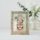 St. Luke und sein geflügeltes Kalb Postkarte (Stehend Vorderseite)