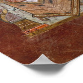 St. Luke, vom Evangelium des hl. Poster (Ecke)