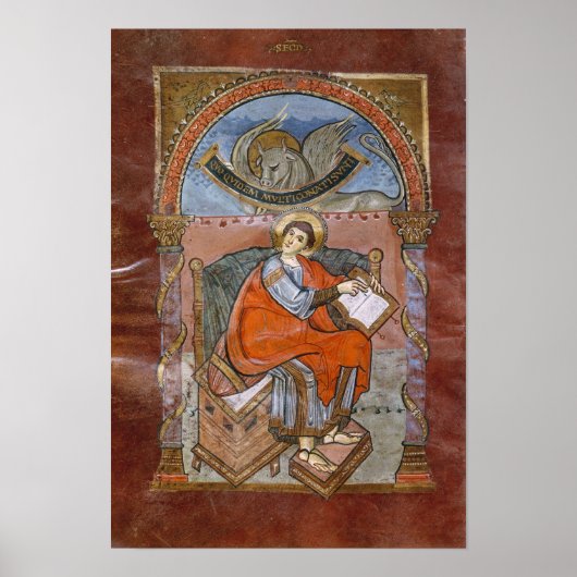 St. Luke, vom Evangelium des hl. Poster (Vorne)