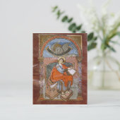 St. Luke, vom Evangelium des hl. Postkarte (Stehend Vorderseite)
