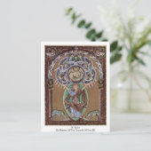 St. Luke vom Meister der Evangelien von Otto III. Postkarte (Stehend Vorderseite)