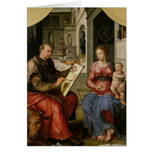St Luke, welches die Jungfrau, c.1545 malt