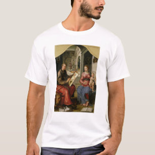 St Luke, welches die Jungfrau, c.1545 malt T-Shirt