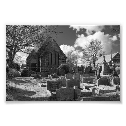 St. Luke's Churchyard, Norland Fotodruck (Vorne)