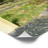 St. Luke's Churchyard, Norland Poster (Ecke)