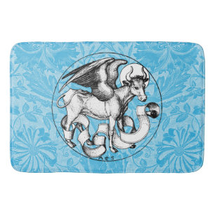 St. Luke's Emblem Winged Bull Badematte