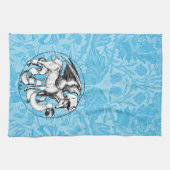 St. Luke's Emblem Winged Bull Geschirrtuch (Horizontal)