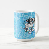 St. Luke's Emblem Winged Bull Kaffeetasse (VorderseiteRechts)