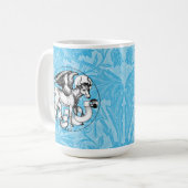 St. Luke's Emblem Winged Bull Kaffeetasse (Vorderseite Links)