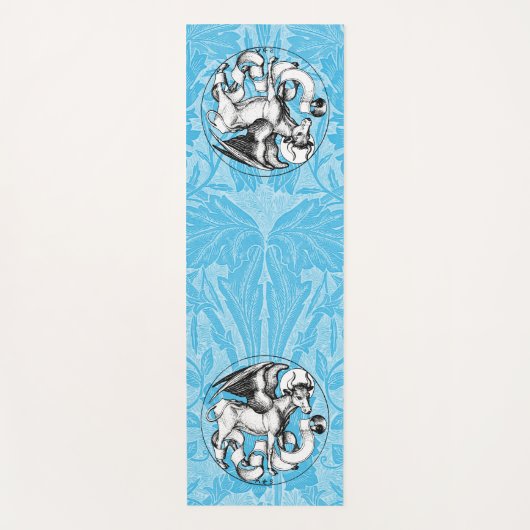 St. Luke's Emblem Winged Bull Yogamatte (Vorderseite)