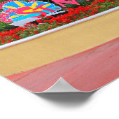 St. Maarten, Begrüßungszeichen, Fotografie, Nieder Poster (Ecke)