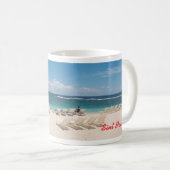 St. Maarten Caribbean Beach Tasse (VorderseiteRechts)