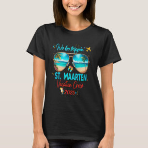 St Maarten Curacao Urlaub 2025 Reise T-Shirt