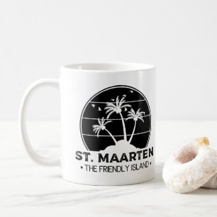 St. Maarten Die freundliche Insel Sint Martin Kaffeetasse
