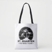 St. Maarten Die freundliche Insel Sint Martin Tasche (Vorderseite)